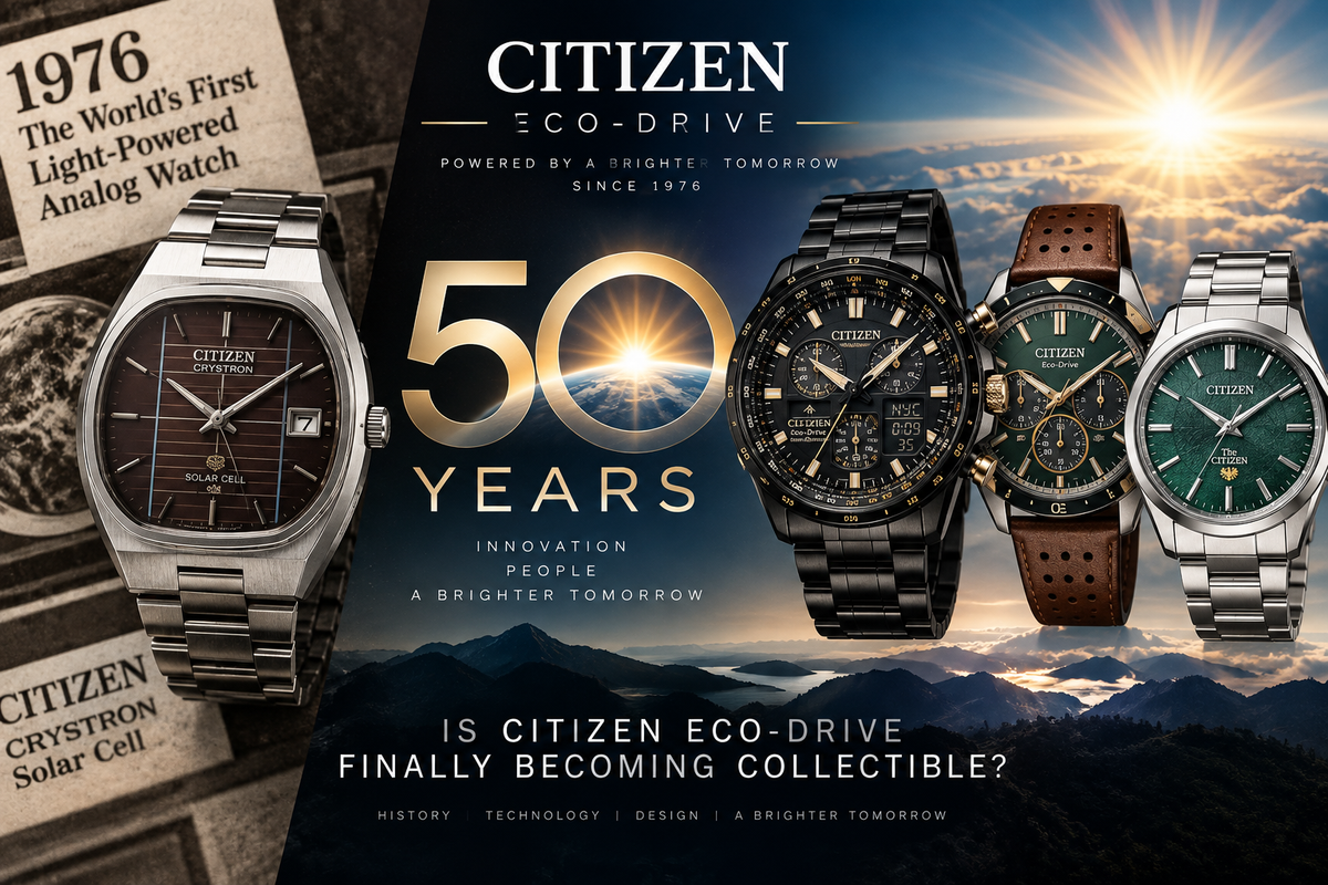 Is Citizen Eco-Drive Finally Becoming Collectible?