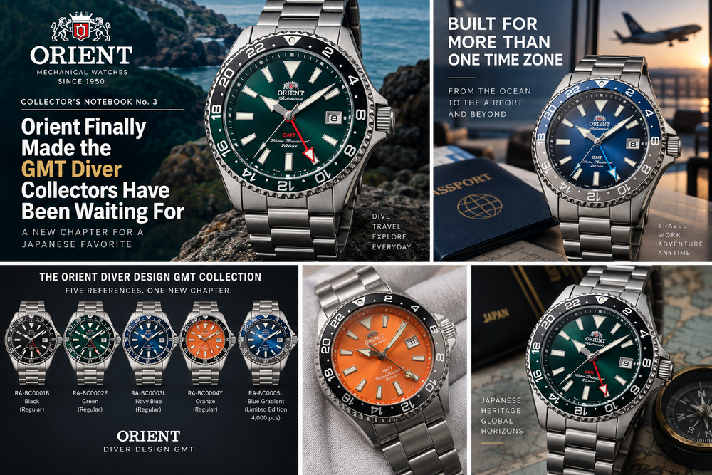 Orient Finally Made the GMT Diver Collectors Have Been Waiting For
