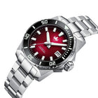 PHOIBOS LEVIATHAN 200M Automatic Diver Watch PY054D Red view 3