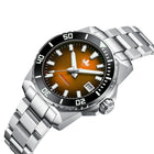PHOIBOS Leviathan PY054G – Orange – 200M Automatic Diver view 3