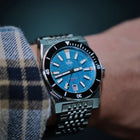 PHOIBOS Narwhal PY061D – Vintage Blue – 200M Automatic Diver "High Beat" Movement view 4