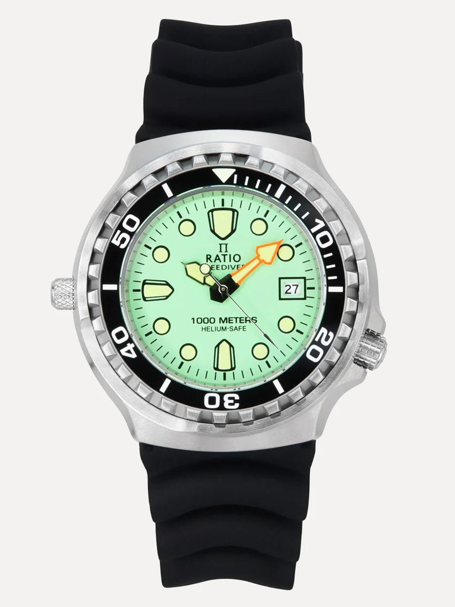 Ratio FreeDiver Helium-Safe 1000M Automatic 1068HA90-34VA-GRN-V02 Men's Watch — view 2