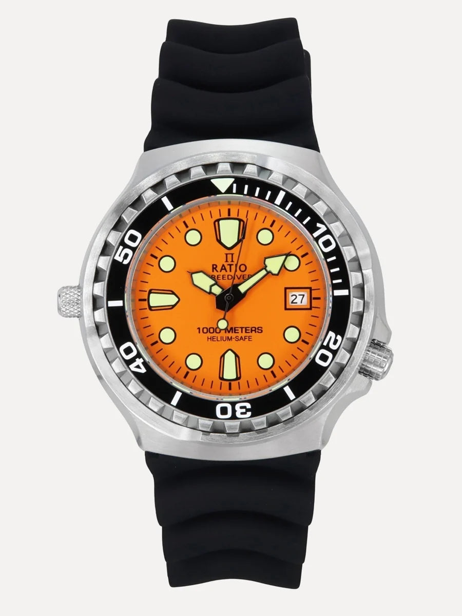 Ratio FreeDiver Helium-Safe 1000M Automatic 1038EF102V-ORG-V02 Men's Watch — view 4