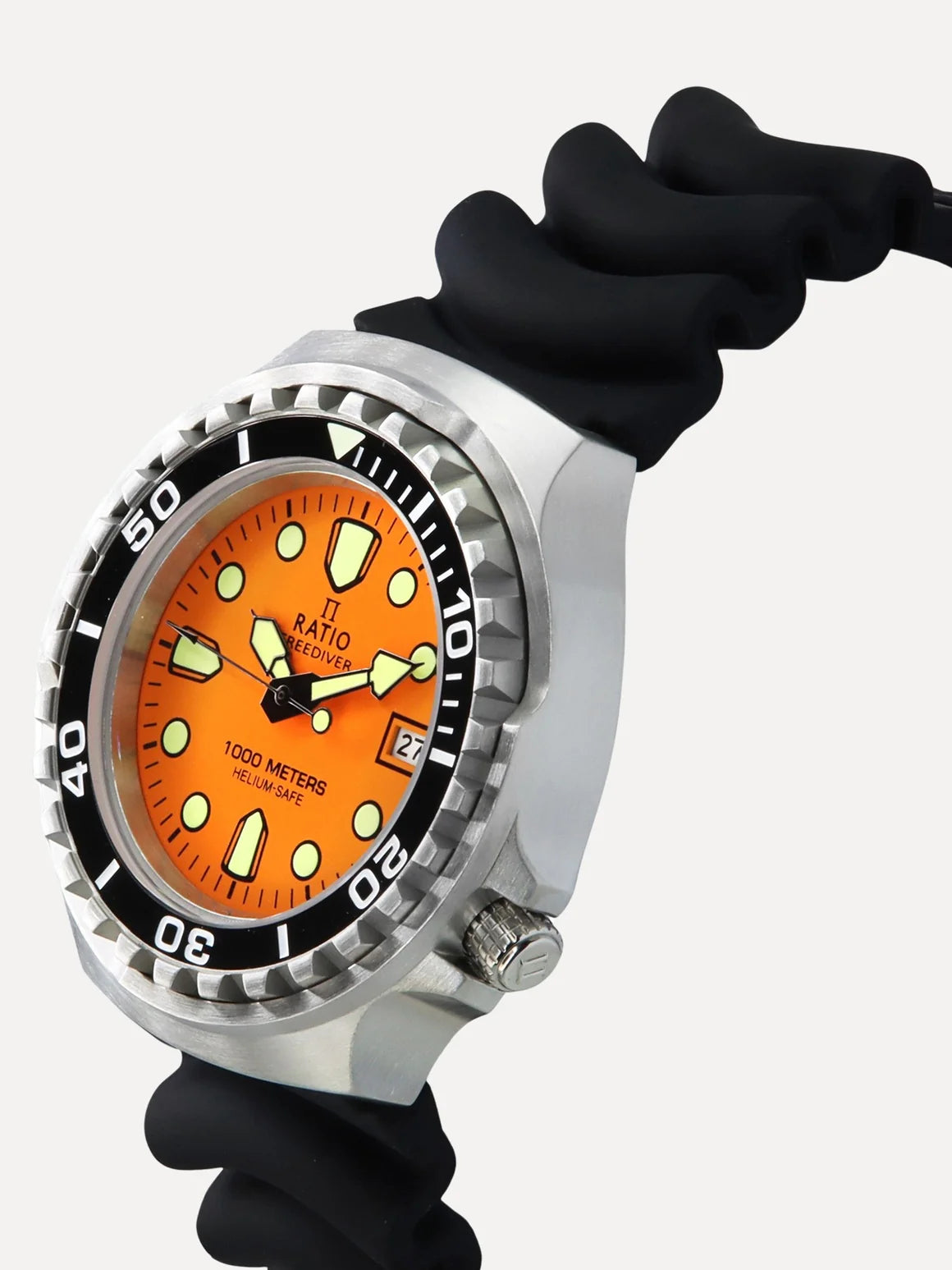 Ratio FreeDiver Helium-Safe 1000M Automatic 1038EF102V-ORG-V02 Men's Watch — view 5