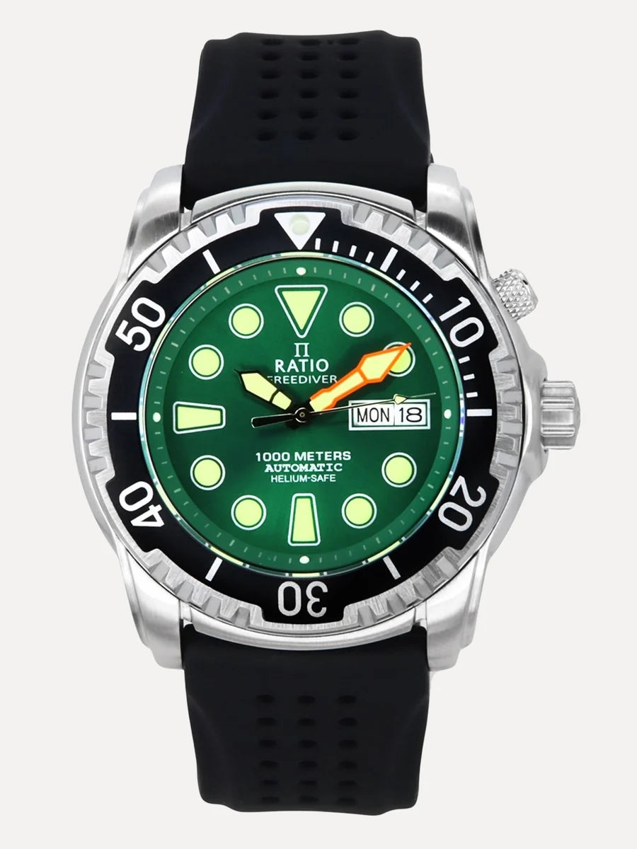 Ratio FreeDiver Helium-Safe 1000M Automatic 1068HA90-34VA-GRN-V02 Men's Watch — view 3