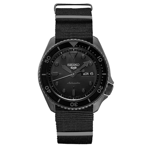 Seiko 5 Sports SRPD79K1 "Stealth Black" Automatic – NEW – 42.5mm — view 3