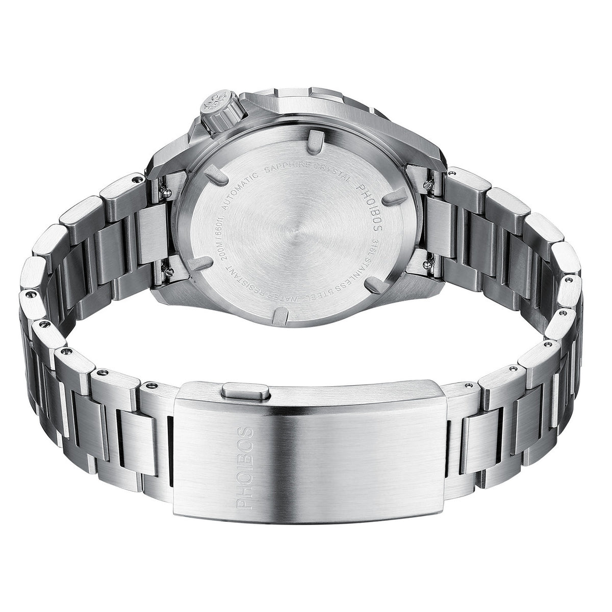 PHOIBOS Apollo PY056B – Blue – 200M Automatic Diver "High Beat" Movement — view 5