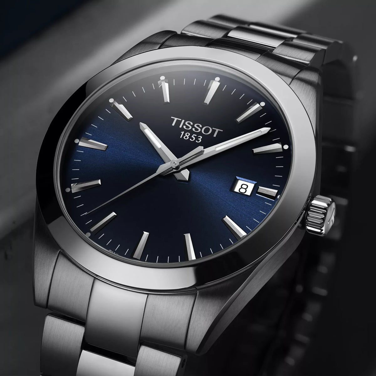 Tissot Gentleman 40mm Blue Dial — T127.410.11.041.00 — view 3