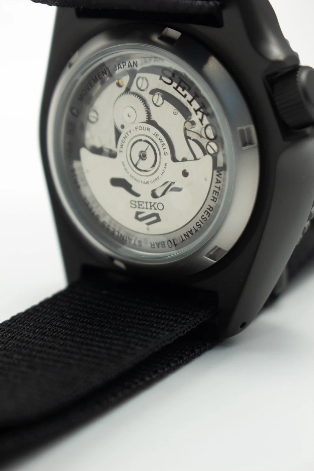 Seiko 5 Sports SRPD79K1 "Stealth Black" Automatic – NEW – 42.5mm — view 4