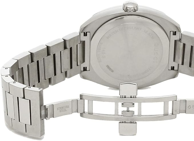 Gucci GG2570 YA142315 – Brown Dial Stainless Steel Quartz Men’s Watch, 40mm — view 6