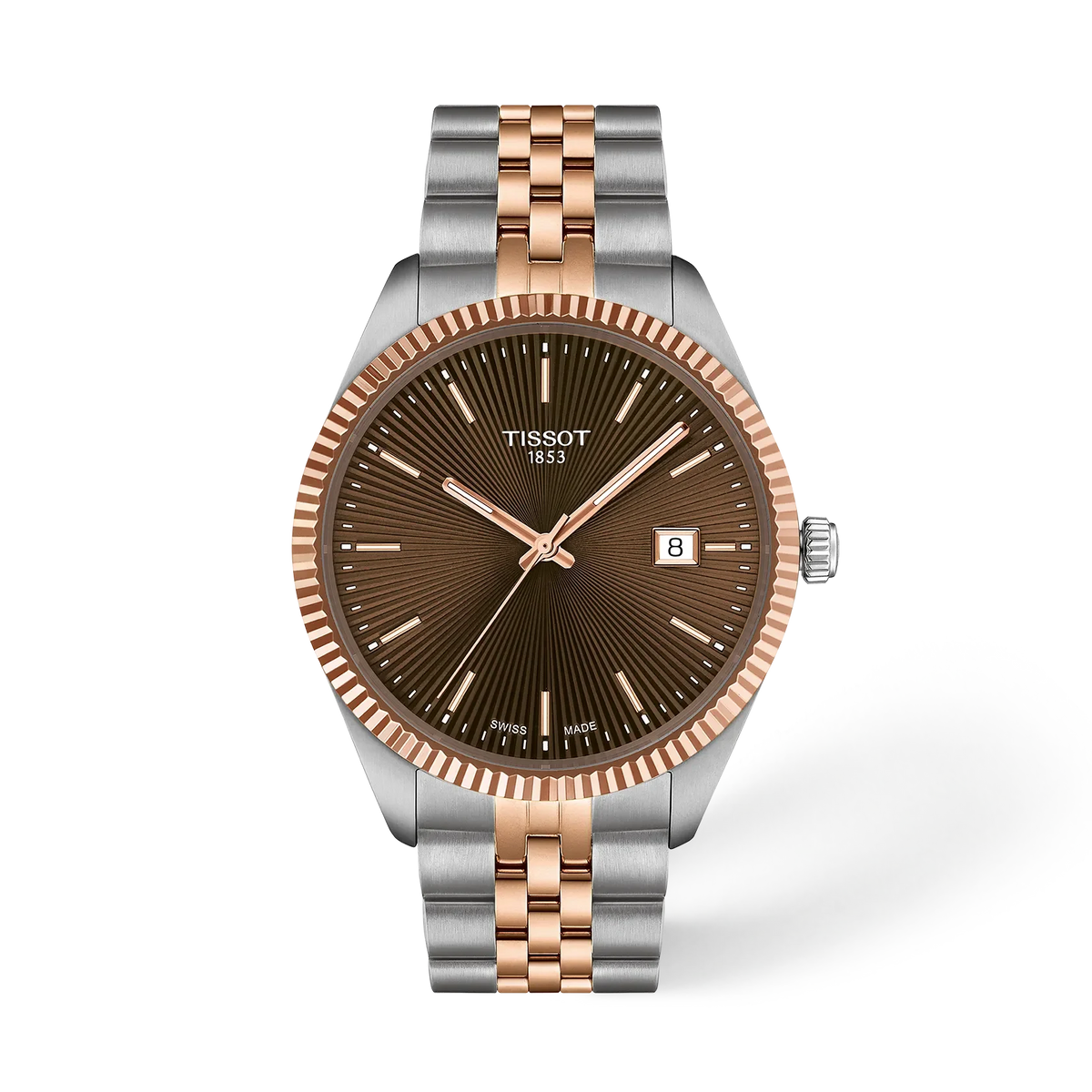 Tissot Ballade Brown Dial Two-Tone 40mm – T156.410.22.291.01 — view 6