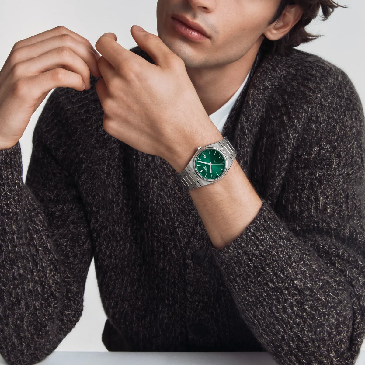 Tissot PRX 40mm Green Dial — T137.410.11.091.00 — view 5