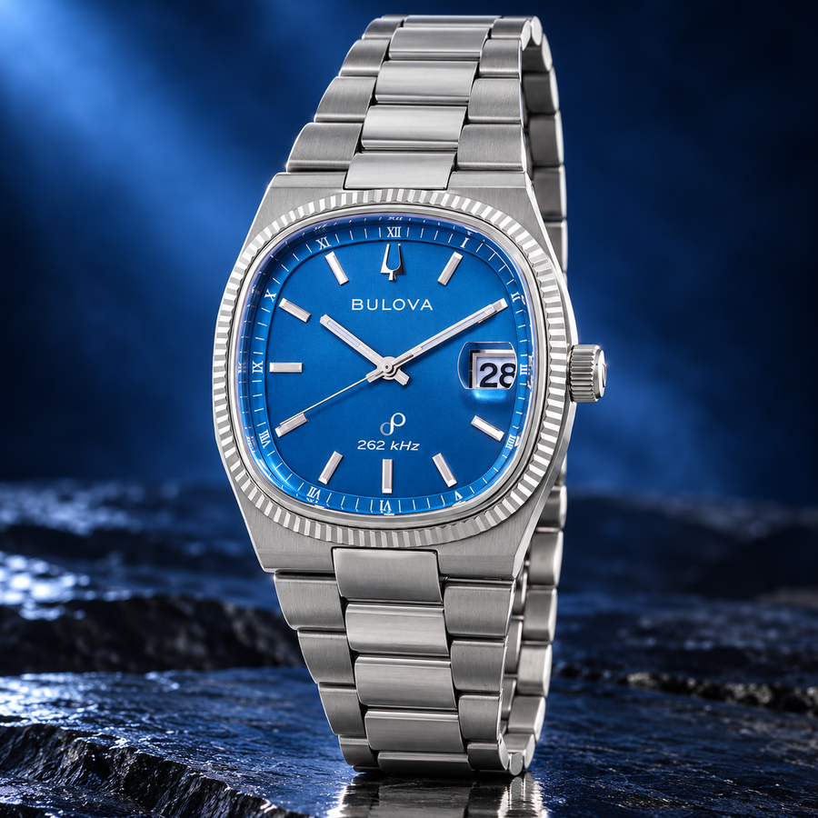 Bulova Super Seville Precisionist Blue Dial Men’s Watch – 96B440 16 beats per second