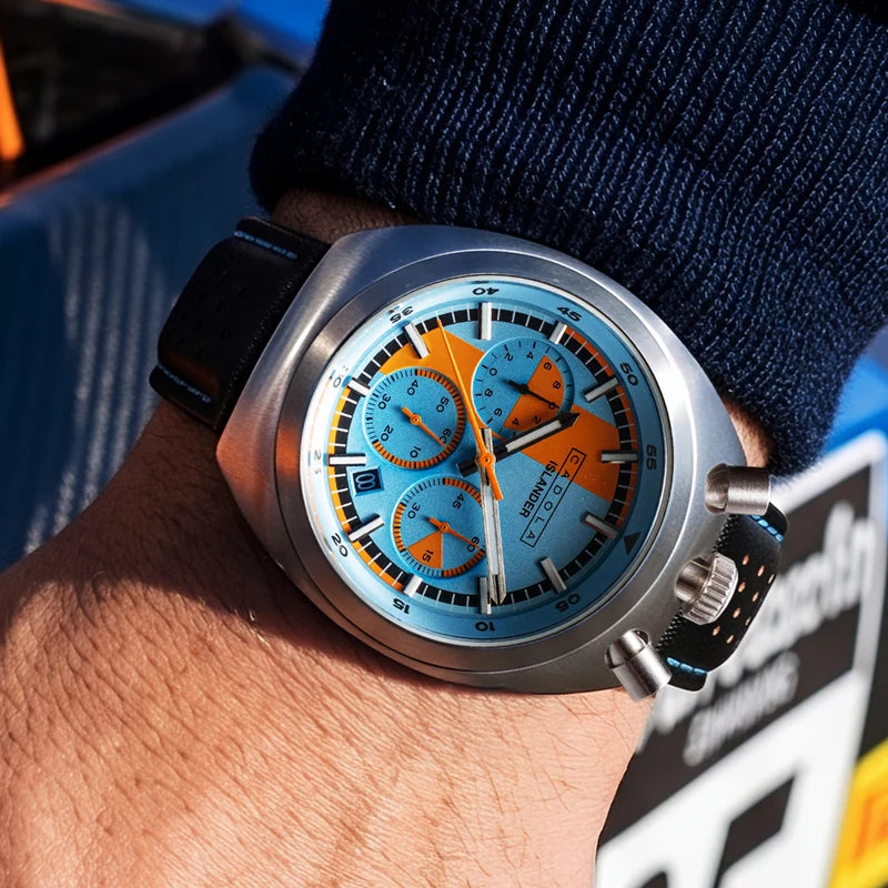 Cadola x Islander Testa Di Toro “Skyfire Drift” Chronograph – CD-1058-LIW0C — view 8