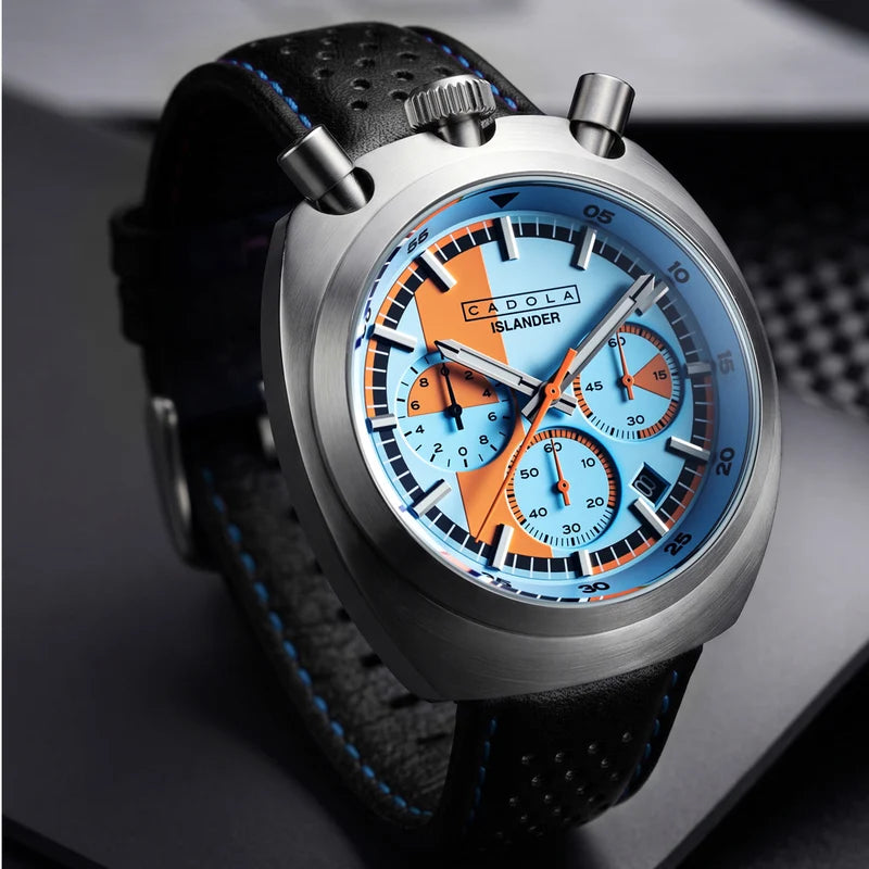 Cadola x Islander Testa Di Toro “Skyfire Drift” Chronograph – CD-1058-LIW0C — view 6