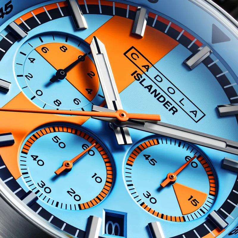 Cadola x Islander Testa Di Toro “Skyfire Drift” Chronograph – CD-1058-LIW0C — view 2