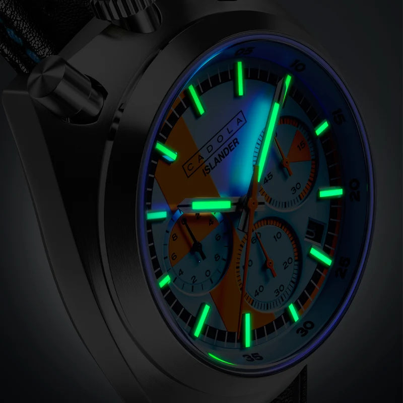 Cadola x Islander Testa Di Toro “Skyfire Drift” Chronograph – CD-1058-LIW0C — view 15