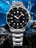 Ratio FreeDiver Sapphire Stainless Steel Black Dial Automatic RTF041 200M Men's Watch view 1