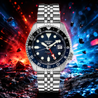 Seiko 5 Sports GMT SSK003 "Batman" – Automatic – Made in Japan view 1