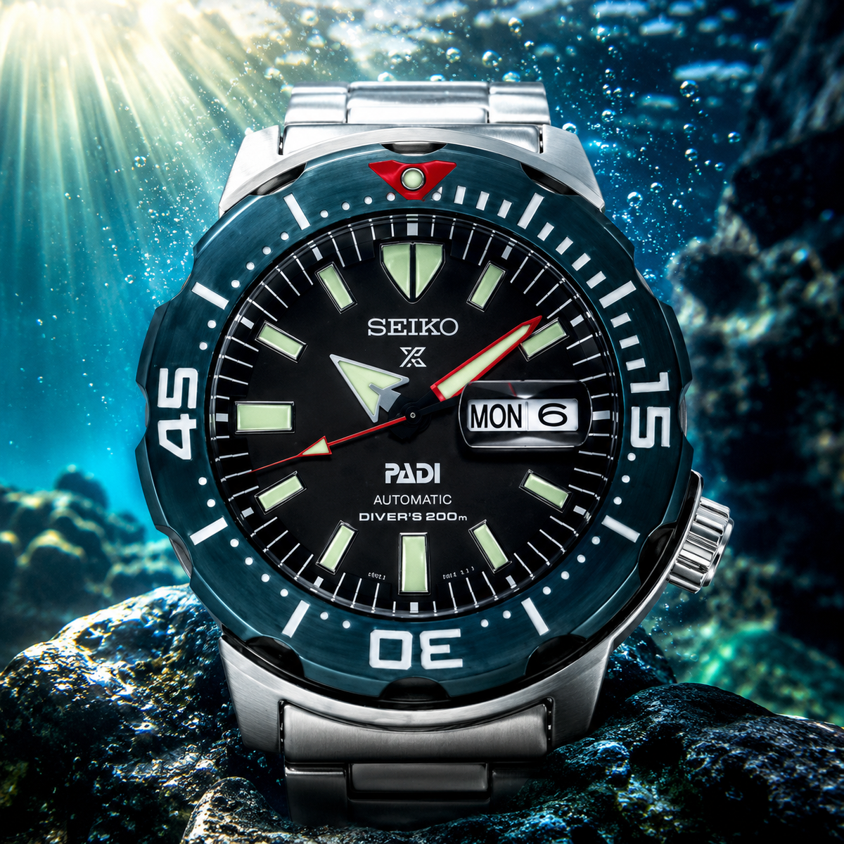 Seiko Prospex SRPE27 "PADI Monster" Special Edition — view 3