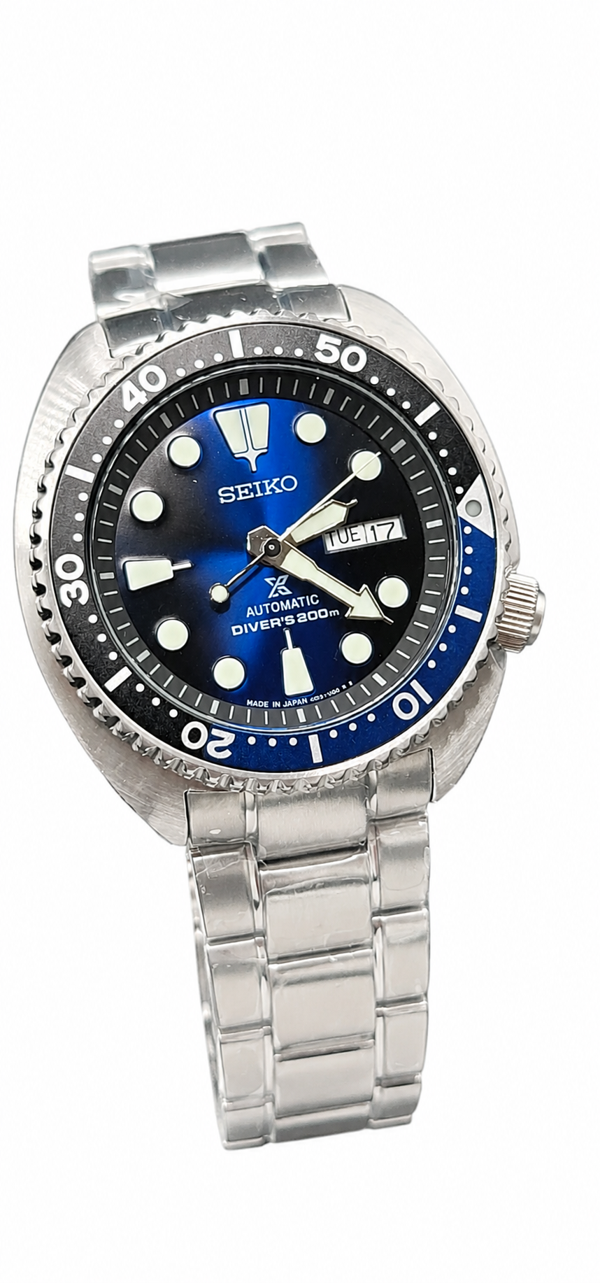 SRPC25J1 Deep Blue Batman Turtle IN STOCK Seiko Prospex SRPC25J1 READY TO SHIP — view 2