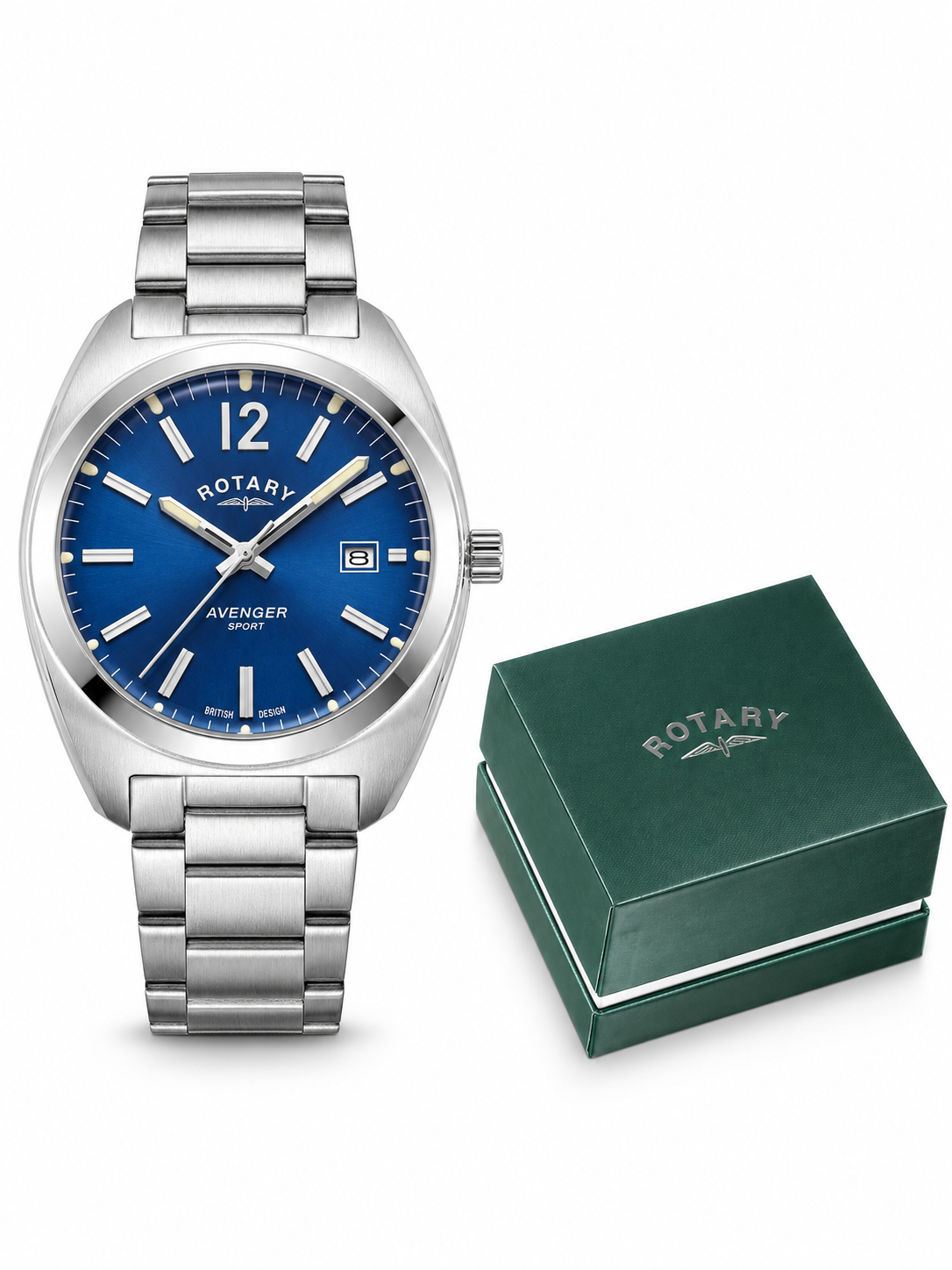 Rotary Avenger Sport GB05480/05 – 38mm Blue Dial Quartz Watch — view 5
