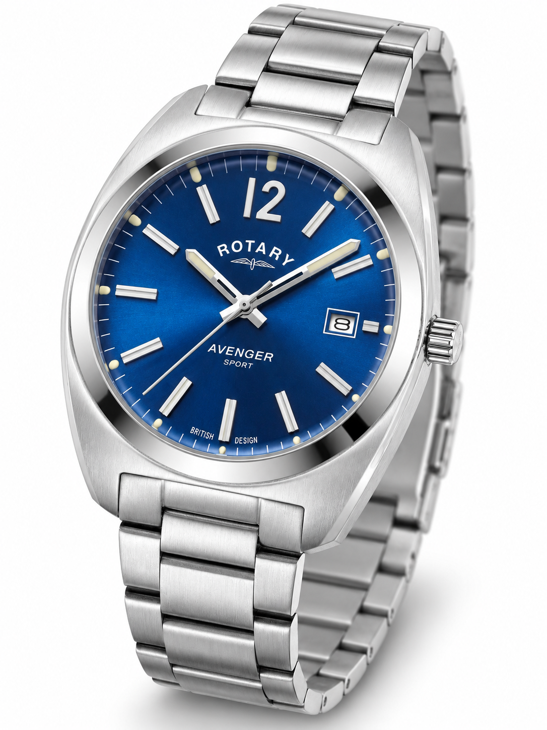 Rotary Avenger Sport GB05480/05 – 38mm Blue Dial Quartz Watch — view 4