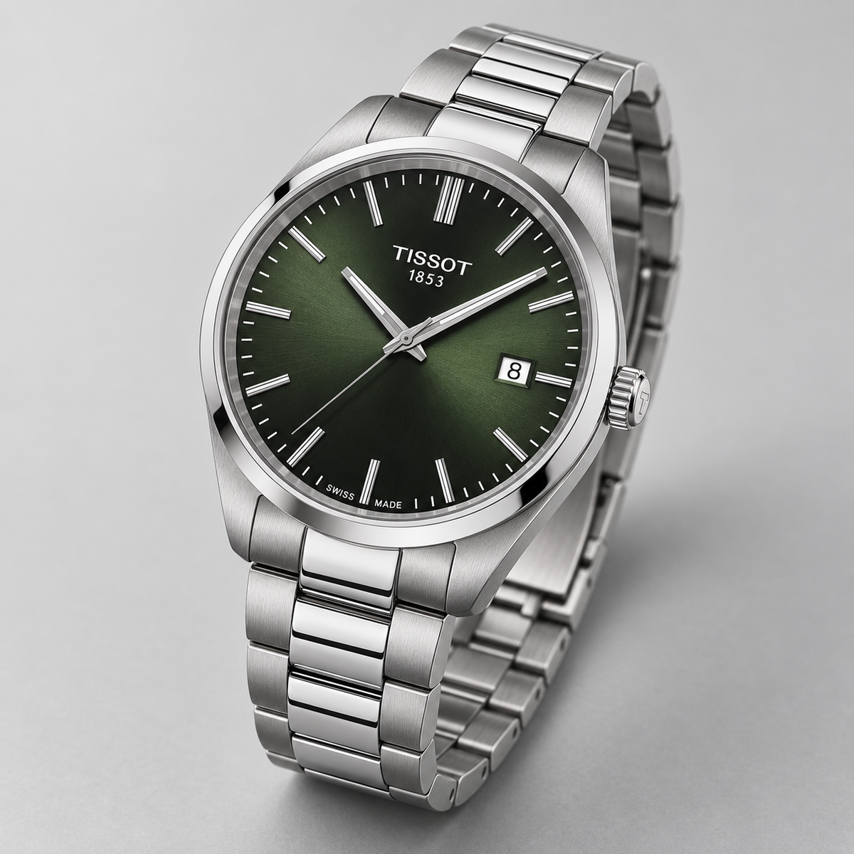 Tissot PR 100 40mm Green Dial Quartz Watch – T150.410.11.091.00 — view 3