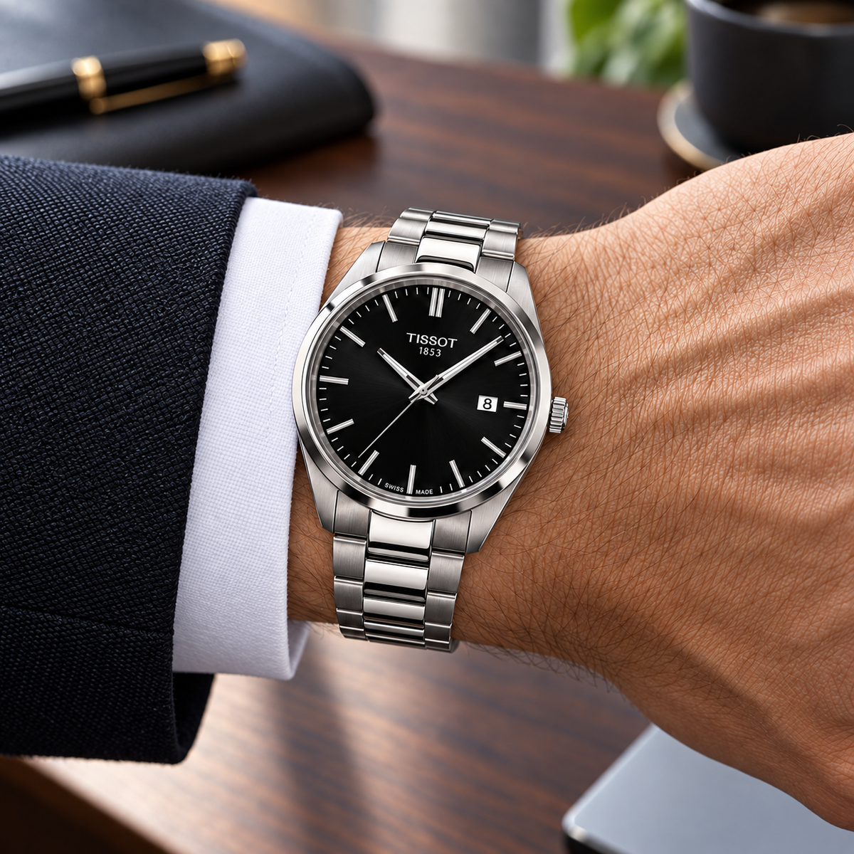 Tissot PR 100 Quartz Black Dial 40mm – T150.410.11.051.00 — view 2