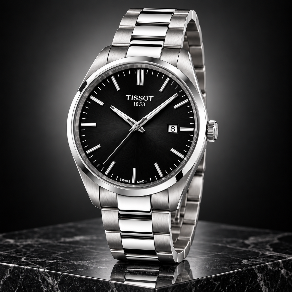 Tissot PR 100 Quartz Black Dial 40mm – T150.410.11.051.00