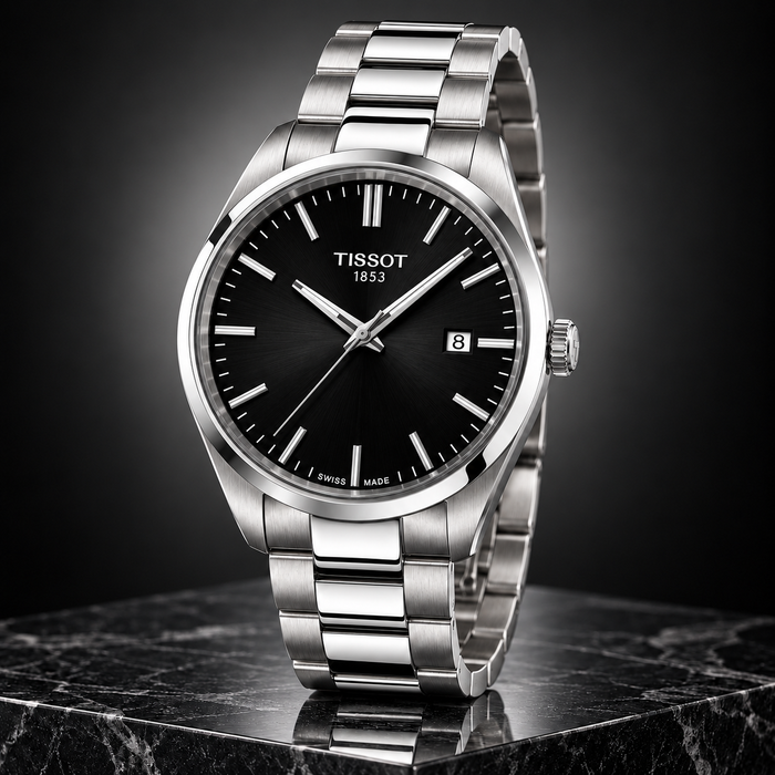 Tissot PR 100 Quartz Black Dial 40mm – T150.410.11.051.00