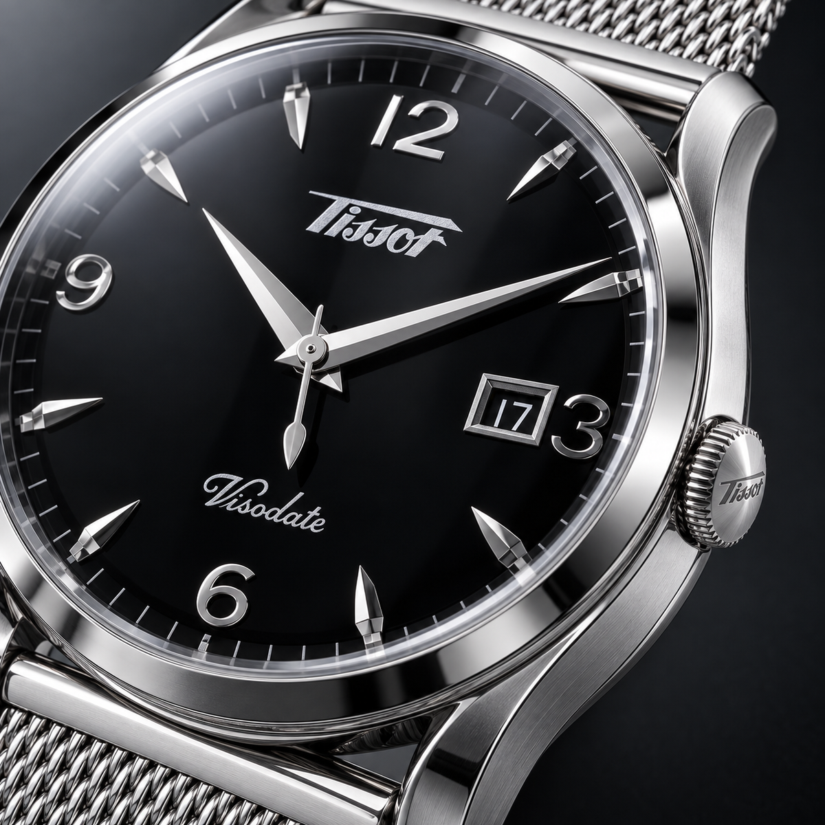 Tissot Heritage Visodate Black Dial 40mm – T118.410.11.057.00