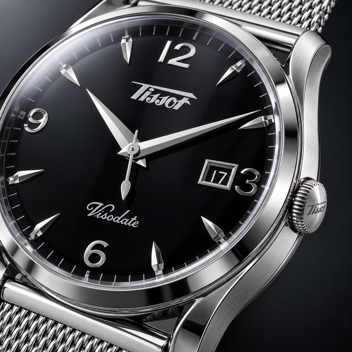Tissot Heritage Visodate Black Dial 40mm – T118.410.11.057.00
