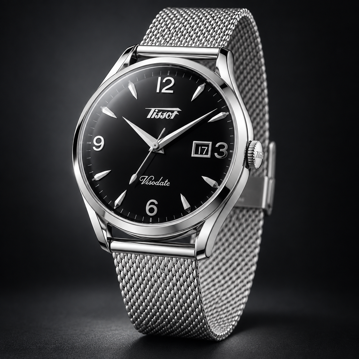 Tissot Heritage Visodate Black Dial 40mm – T118.410.11.057.00 — view 4