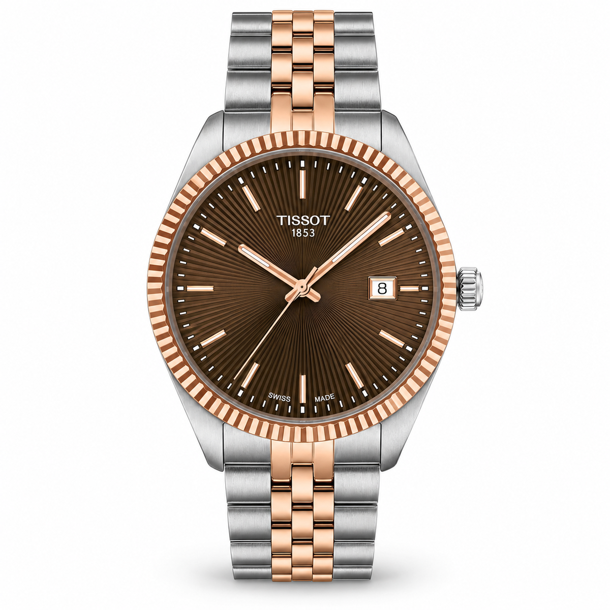 Tissot Ballade Brown Dial Two-Tone 40mm – T156.410.22.291.01 — view 2