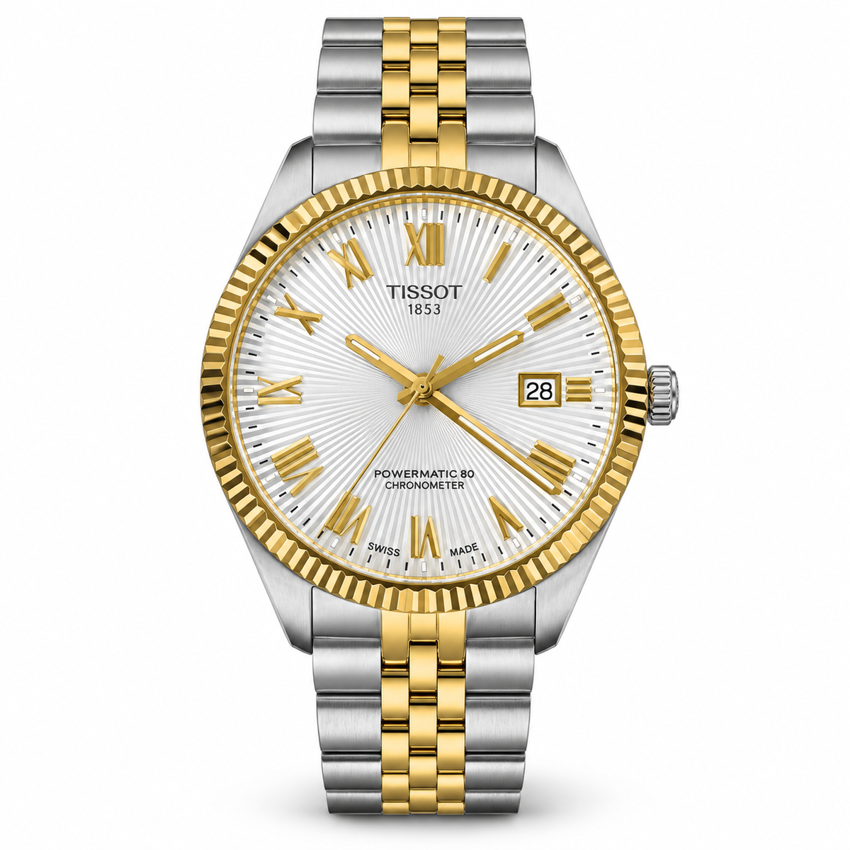 Tissot Ballade Silver Dial Two-Tone 40mm – T156.410.22.031.00 — view 2
