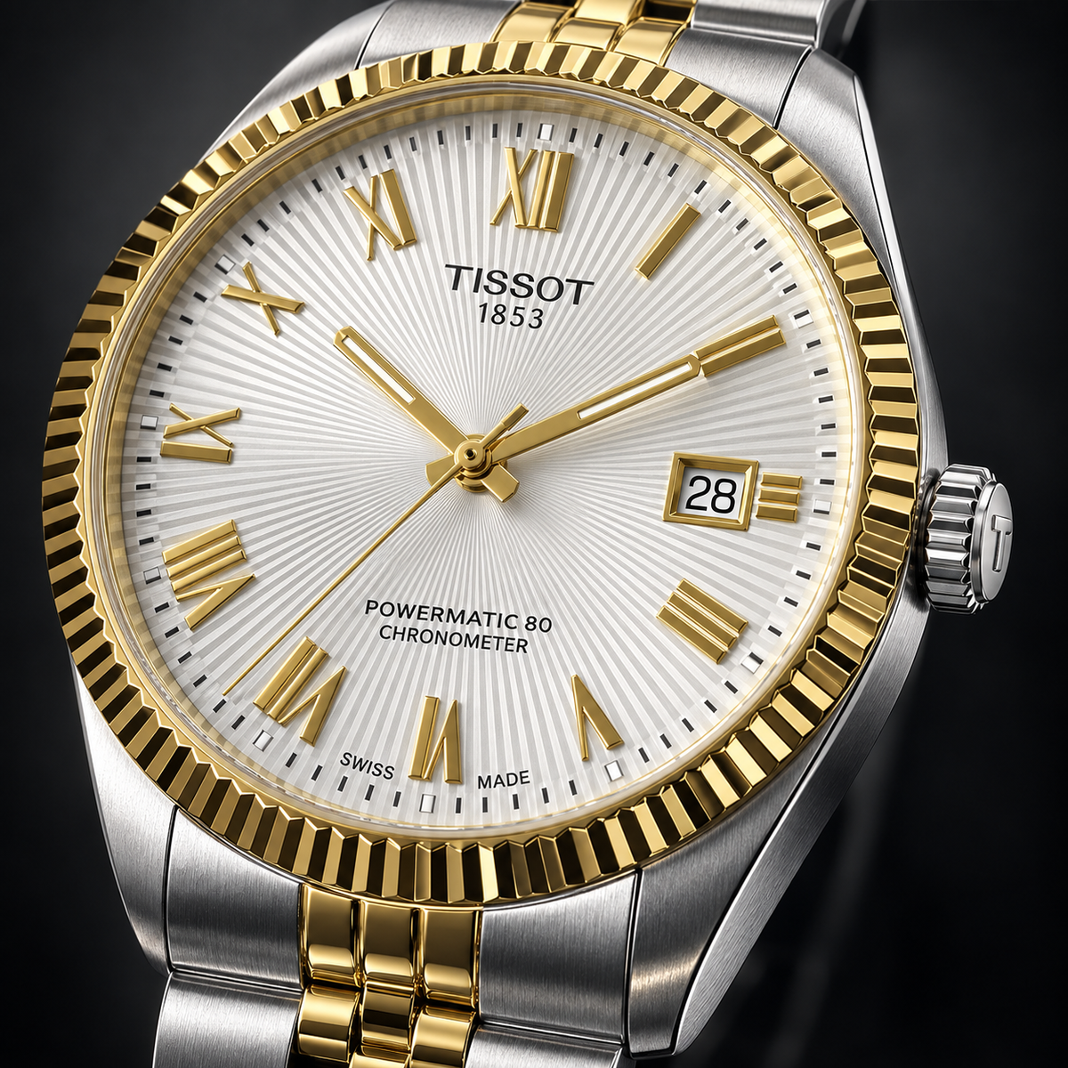Tissot Ballade Silver Dial Two-Tone 40mm – T156.410.22.031.00 — view 4