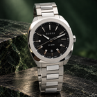 Gucci GG2570 YA142312 Black Dial Stainless Steel Watch – 41mm view 1