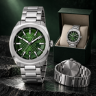Gucci GG2570 YA142313 Green Dial Stainless Steel Watch – 41mm view 1