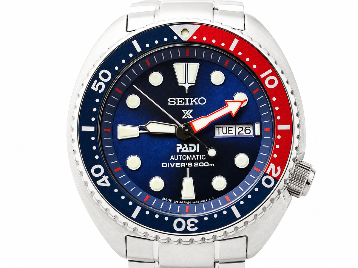 Seiko Prospex SRPE99K1 "PADI Turtle" Automatic Diver – Pepsi Bundle — view 2