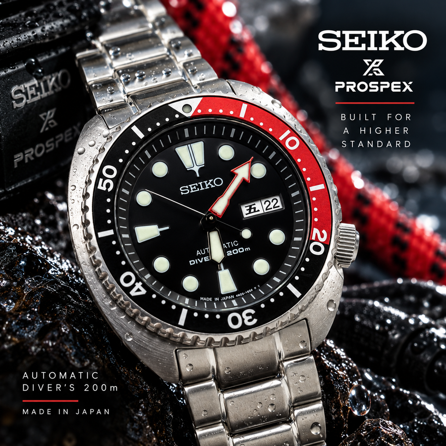 Seiko Prospex SRP789J1 “Coke Turtle” Automatic Diver 200M – Made in Japan