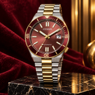 Citizen Tsuyosa Shore NJ0234-58X – Red Dial Two-Tone Automatic Watch view 1