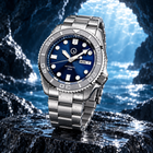 Islander ISL-18 – Radiant Blue Dial Automatic Dive Watch – 200M view 1