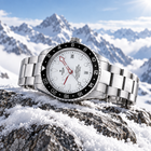 Ratio FreeDiver GMT RTF057 “Arctic” Sapphire Automatic 200M Men's Watch view 1