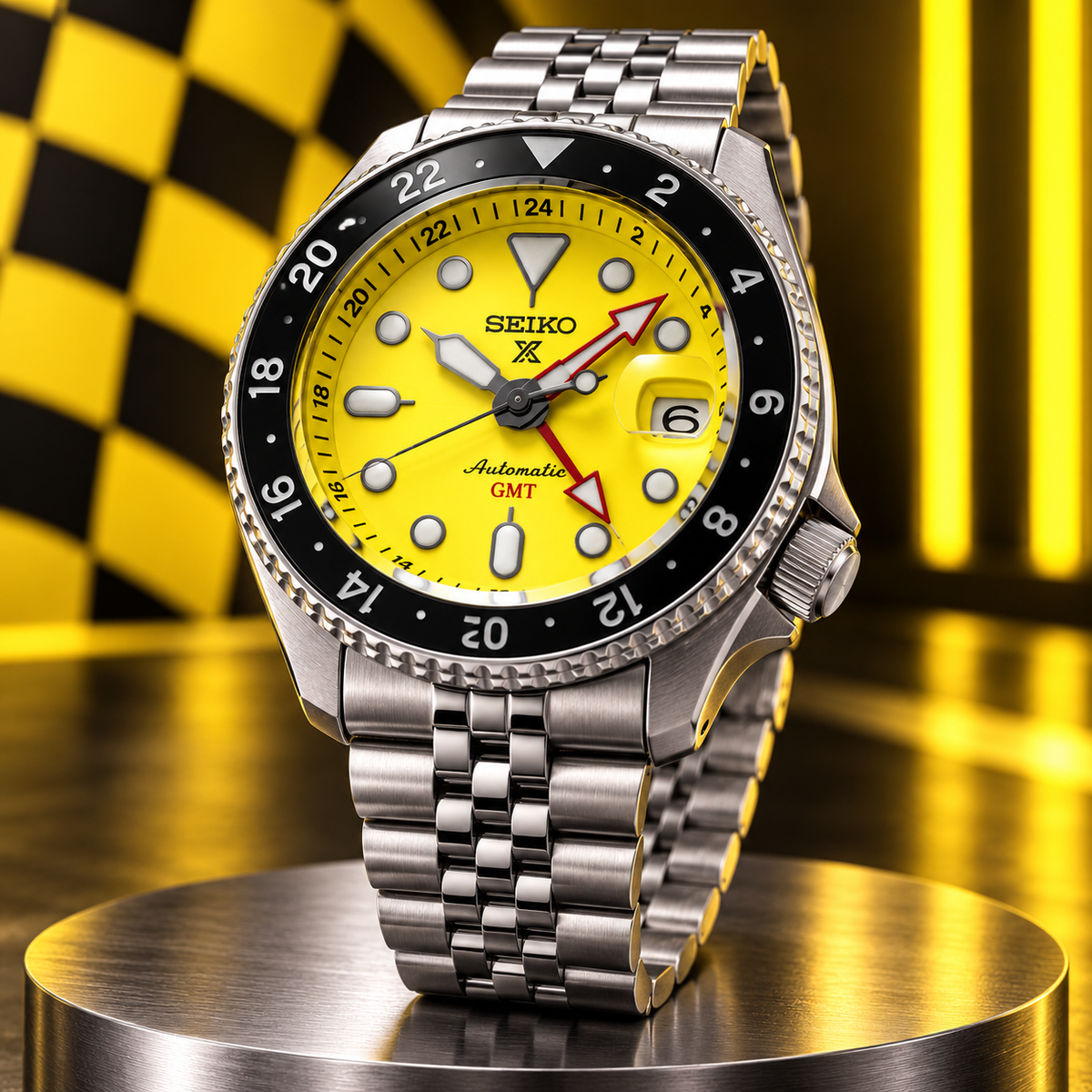 Seiko SSK0017 "Yellow Dial" Automatic Men's Watch