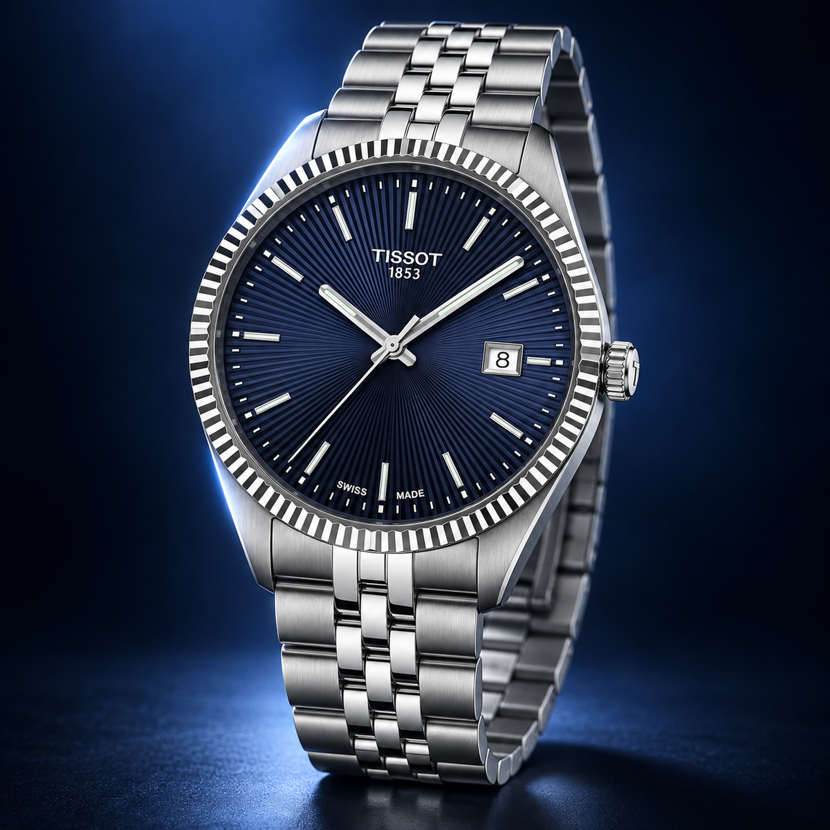 Tissot Ballade Blue Dial 40mm – T156.410.11.041.00 — view 6
