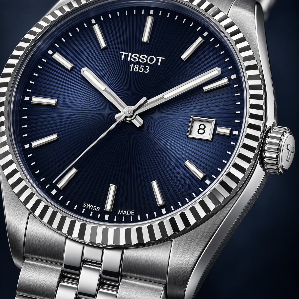 Tissot Ballade Blue Dial 40mm – T156.410.11.041.00 — view 9