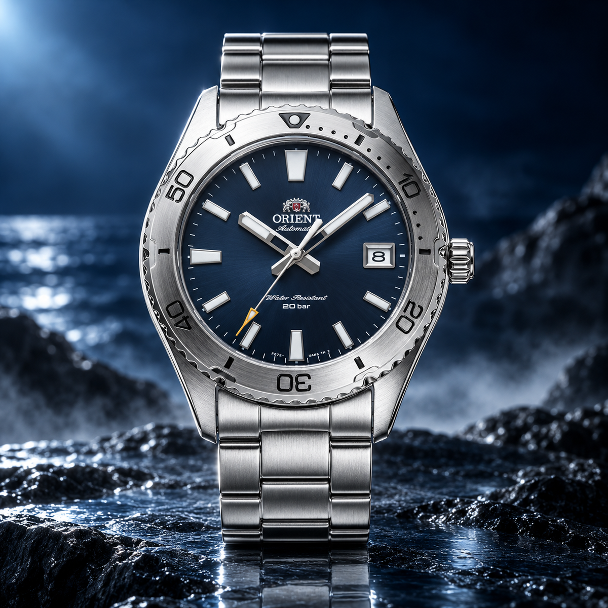 Orient Sports Mako Automatic Blue Dial 39mm – RA-AC0Q02L30B