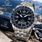 Islander Rocky Point ISL-328 – Blue Dial Analog-Digital Sport Watch view 1