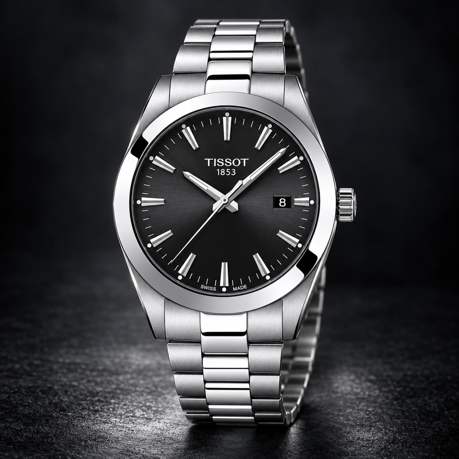 Tissot Gentleman 40mm Black Dial — T127.410.11.051.00